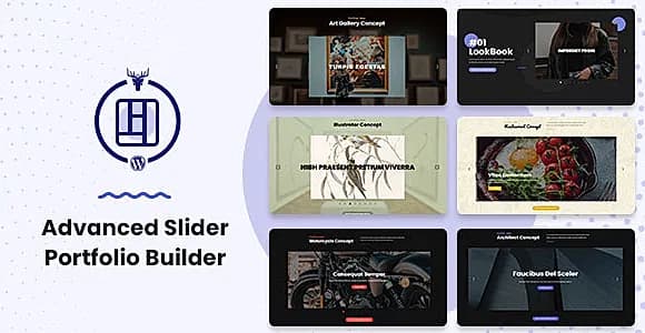 Advanced Slider Portfolio Builder WordPress Plugin