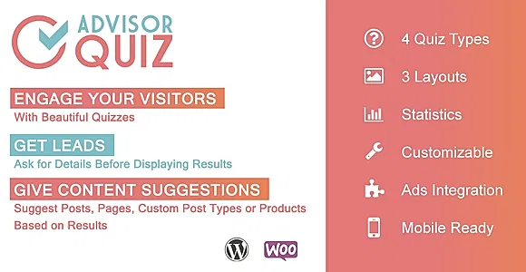 Advisor Quiz WordPress Plugin