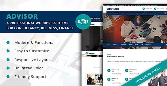 Advisor WordPress Theme