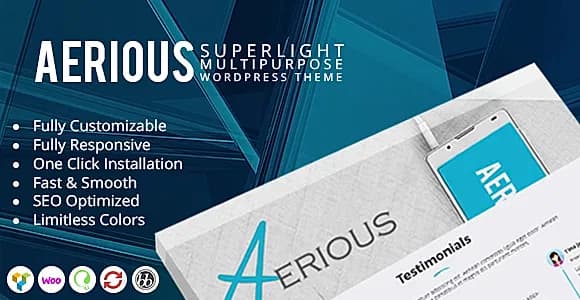 Aerious WordPress Theme