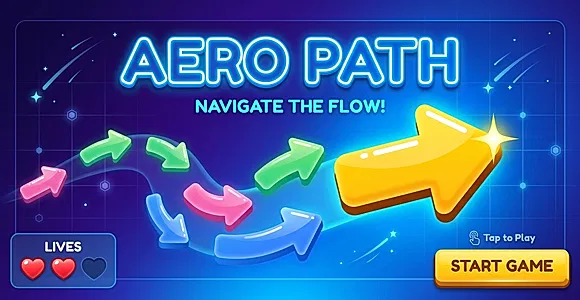 Aero Path Logic-Based Puzzle Game