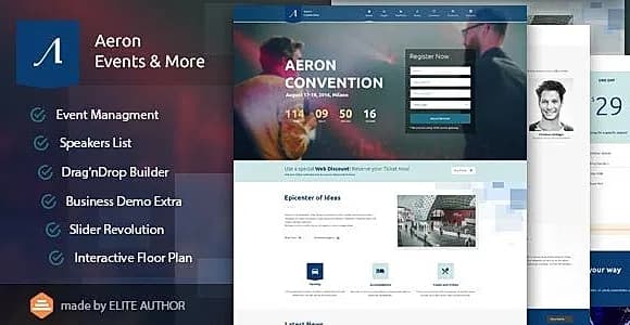 Aeron WordPress Theme