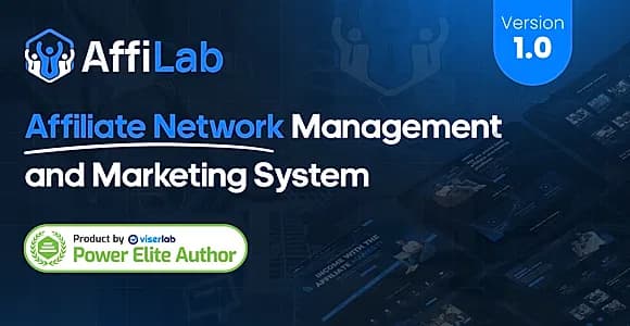 AffiLab - Affiliate Network Management and Marketing System