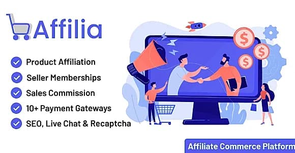 Affilia - Affiliate Commerce Platform