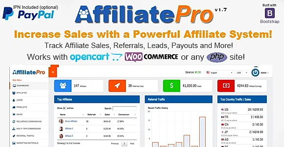 Affiliate Pro - Affiliate Management System