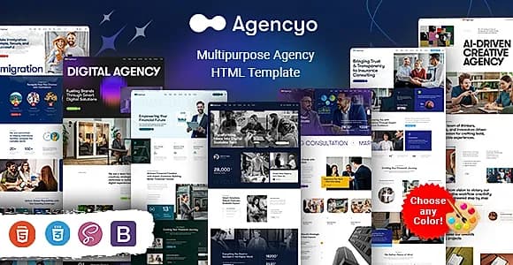 Agencyo - Multipurpose Agency HTML Template