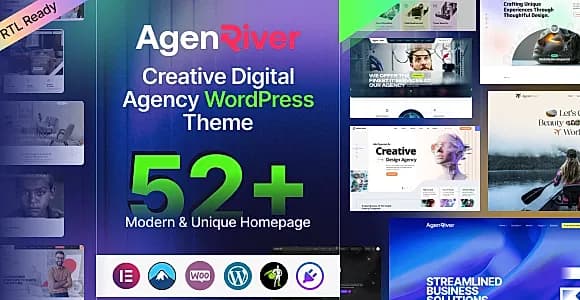 Agenriver WordPress Theme