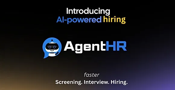 AgentHR – AI-Powered Recruitment & HR SaaS for Screening, Interviews & Hiring