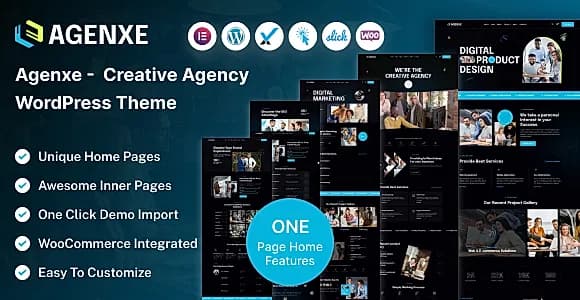 Agenxe WordPress Theme