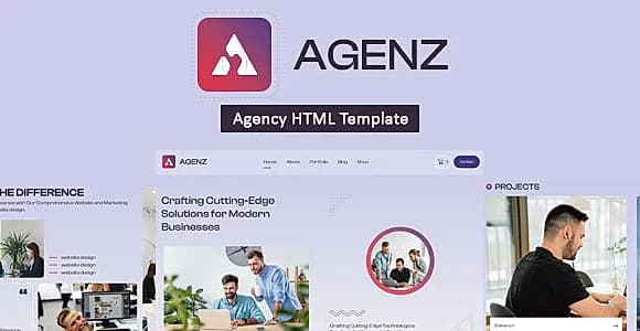 Agenz - Agency HTML Template