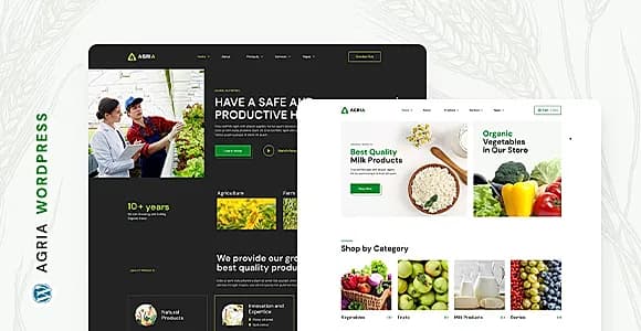 Agria WordPress Theme