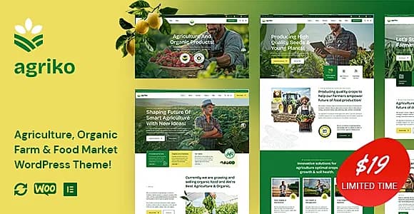 Agriko WordPress Theme