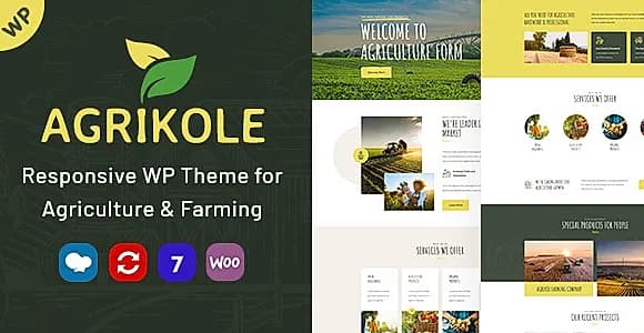 Agrikole WordPress Theme