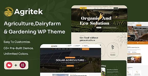Agritek WordPress Theme