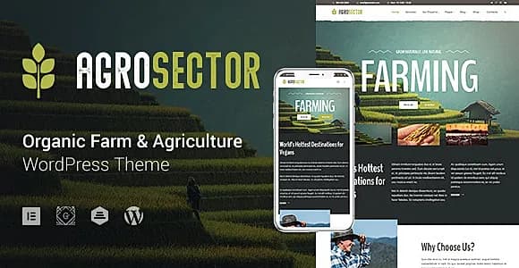 Agrosector WordPress Theme