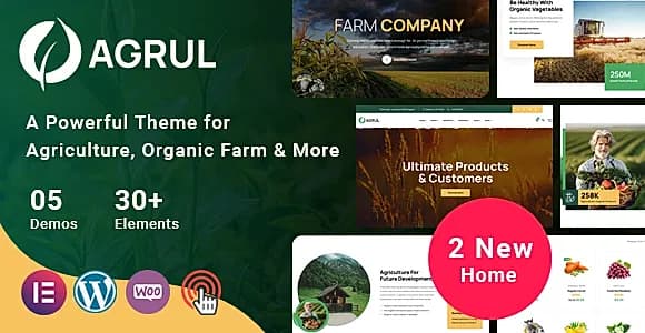 Agrul WordPress Theme
