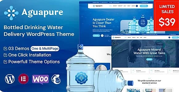 Aguapure WordPress Theme