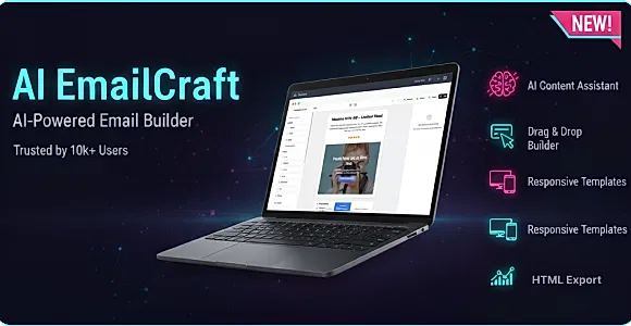 AI EmailCraft – The Ultimate AI-Powered Email Builder for Marketers