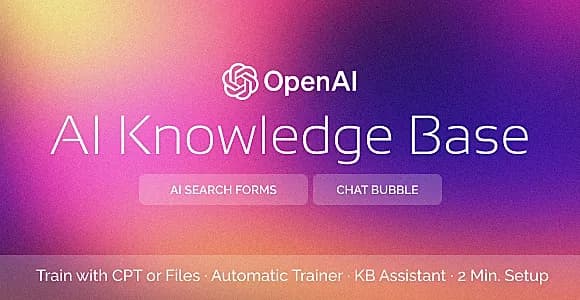 AI KnowledgeBase Premium WordPress Plugin