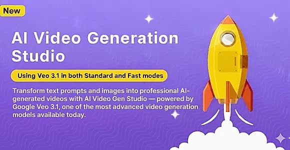 AI Video Gen Studio – AI-Powered  Video Generator