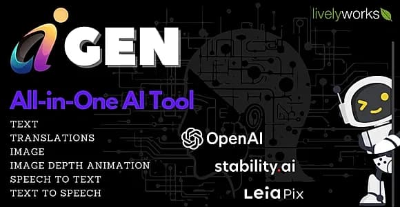 AiGen - All-in-One AI Generation Tool - Artificial Intelligence