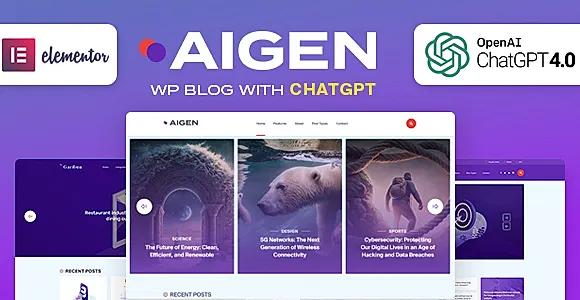 Aigen WordPress Theme