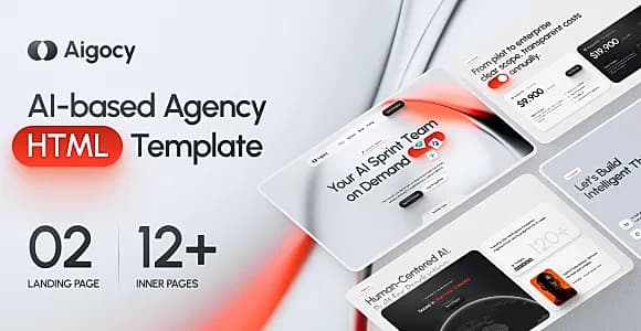 Aigocy - AI Agency & Technology HTML Template