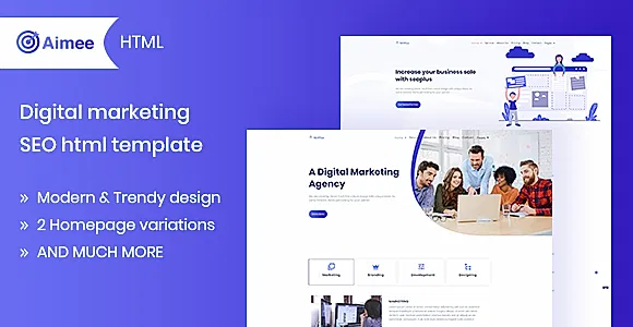 Aimee - Digital Marketing & SEO Template