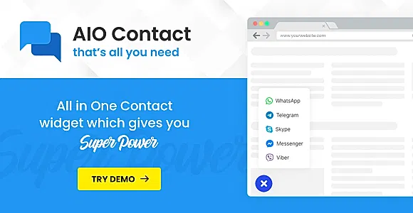 AIO Contact WordPress Plugin