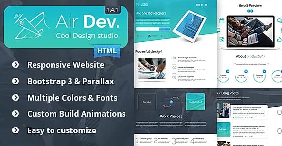 Air Dev - Responsive Website Template