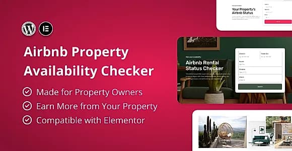 Airbnb Property Availability Checker (Forms) WordPress Plugin