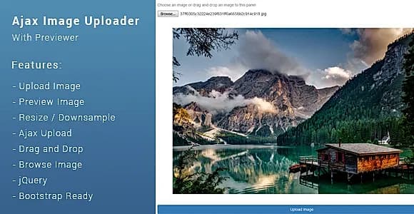 Ajax Image Upload With Preview