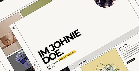 Akordian - Portfolio, Personal CV  HTML Template