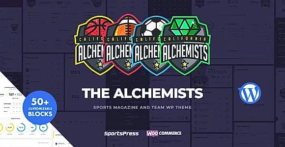 Alchemists WordPress Theme