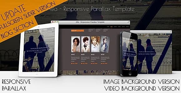 Alfa - Responsive Parallax Template
