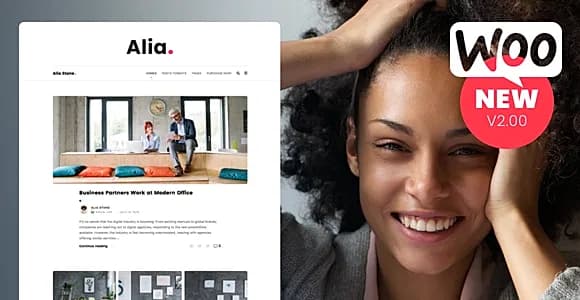 Alia WordPress Theme