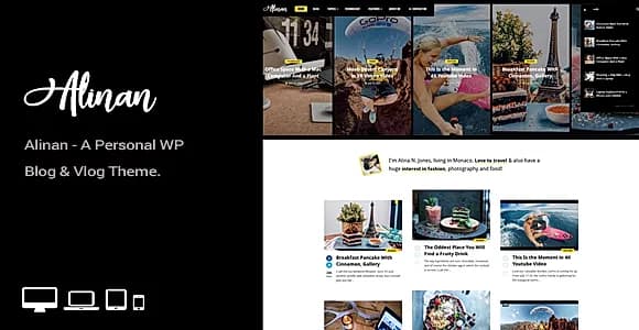 Alinan WP WordPress Theme