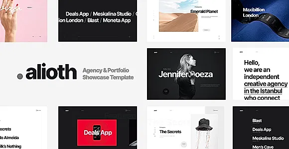 Alioth - Agency & Portfolio Showcase Template