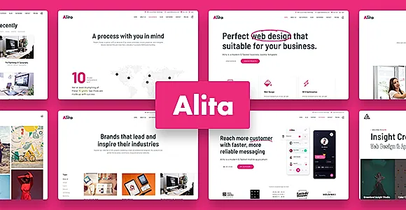 Alita WordPress Theme