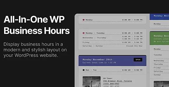 All-In-One WP Business Hours