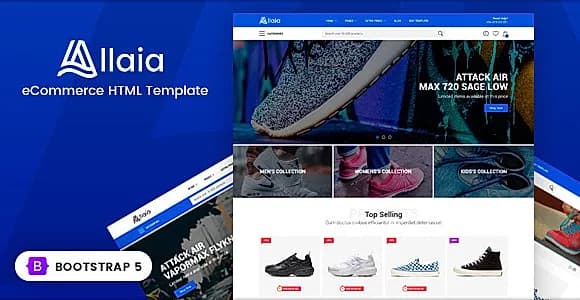 Allaia - eCommerce HTML Template