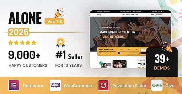 Alone WordPress Theme