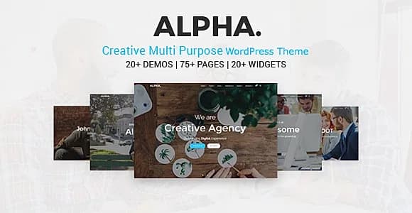 Alphadot WordPress Theme