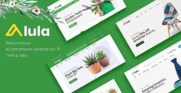 Alula - Lawn Care eCommerce HTML Template