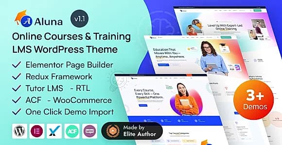Aluna WordPress Theme