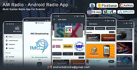 AM Radio - Android Multiple Radio Channels App