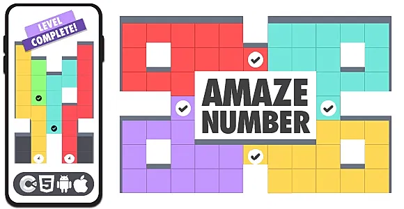 Amazing Number - HTML5 Game, Construct 3