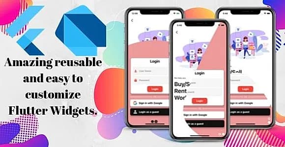 Amazing Reusable and Easy to Customize Flutter Widgets.