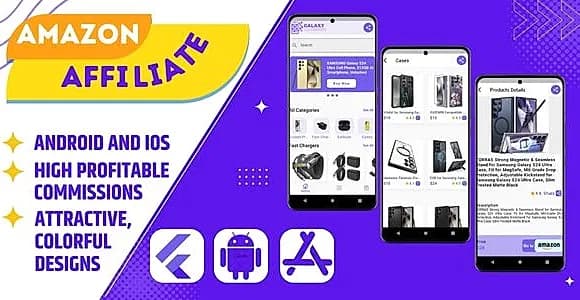 Amazon Affiliate Store App for Android and IOS