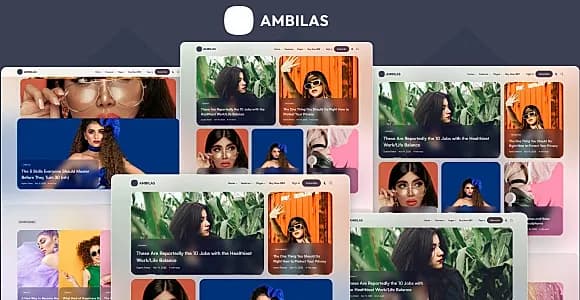Ambilas WordPress Theme